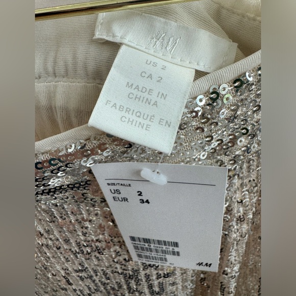 NWT H&M sequin maxi skirt - Picture 3 of 5